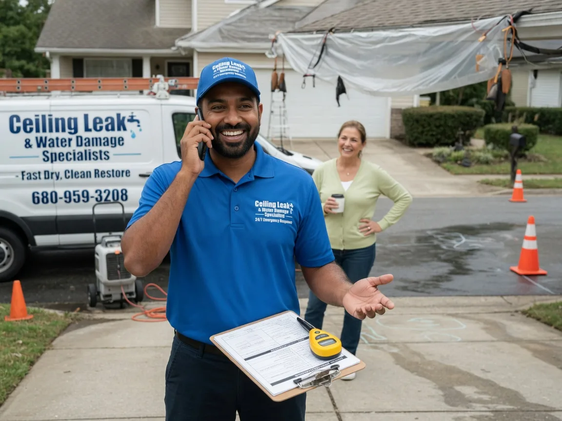 Ceiling Leak Cleanup Clinton, NJ FAQs